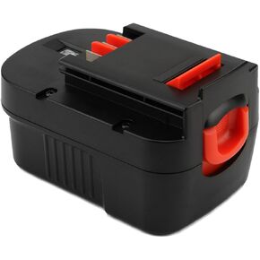 14.4V 4.0Ah Replacement Battery Compatible with Black+Decker HPB14 FSB14 499936-34 499936-35 A14 A14F A144 A1714 HPD14K-2 CP14KB HP146F2 HP148F2R A144EX BD1444L BPT1048 B-8316 FS140BX PS140