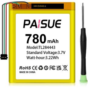 TL284443 Battery, 780mAh High Capacity Replacement Battery for Nest Learning Thermostat 2nd 3rd Generation, T3007ES, T3008US, T4000ES, A0013 with Repair Tools