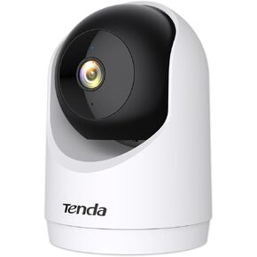 Tenda Indoor Security Camera,2K Pet Camera for Home Security,360°,2-Way Audio,Motion Detection/Siren for Baby Monitor,Night Vision,Cloud & SD Card Storage,Privacy Protection (CP3-V3.0)