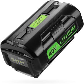 Powilling 6.5Ah OP4060 Battery Replacement for Ryobi 40V Battery Compatible with Ryobi Lithium Battery 40V OP4026 OP40601 OP4050A OP4040 OP4030