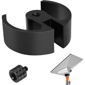 Starlink Mini Tripod Adapter - High-Strength Aluminum Alloy Mount for Starlink Mini - 1/4"-20 and 3/8"-16 Compatible - Perfect for Tripods, Clamps, and More (H-20mm/0.78")