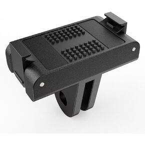 Magnetic Quick Release Adapter Mount Base for DJI OSMO Action 5 Pro, Multifunctional Osmo Action 4/3 Magnet Bracket for DJI Accessories with Dual-Claws - Attachable Selfie Stick, Tripod, Neck Mount