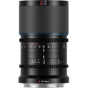 SIRUI Saturn 50mm, 75mm T2.9 1.6X Full Frame Carbon Fiber Anamorphic Lens, Cine Lens for RF Mount Cameras, Less Than 500g (Blue Flare)