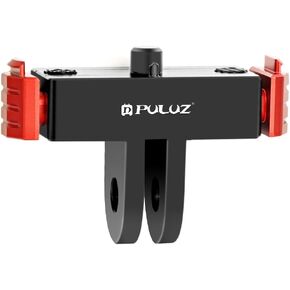 PULUZ Magnetic Latch Mount for GoPro HERO13, Quick Release Mount Compatible with GoPro Hero 13 Black, Camera Accessory (Black)