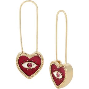 Heart Drop Earrings