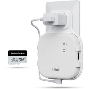 256GB MicroSD Card for Local Video Storage with Blink Sync Module XR Outlet Mount | USB-C Cable Included | Save Space and No Messy Wires | Blink Accessories | Sync Module XR Sold Separately