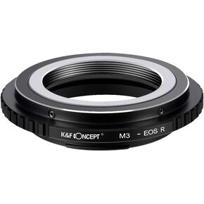 K&F Concept Lens Mount Adapter Comaptible for Leica M39 Mount Lens to Canon EOS R Camera Body