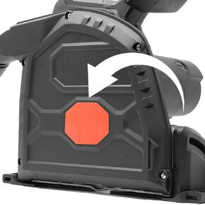 Track Saw Arbor Dust Cover Parts for WEN CT1065 Track Saw Reduce Dust and Keep it Clean Orange 1 Pcs
