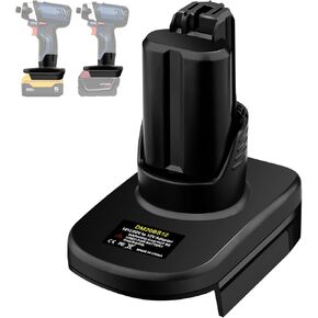 Adapter for Bosch 12V Cordless Tools,for DeWalt 20V for Milwaukee 18V M18 Lithium Battery Convert to for Bosch 12V Power Tool (Adapter Only)