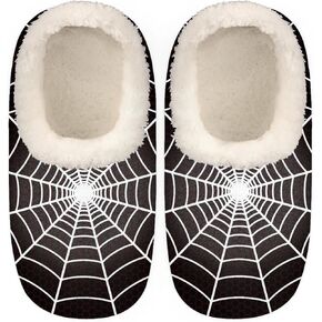 Women's Slippers Comfy Warm House Slippers for Women Men, Fuzzy Slip-on Plush Ladies Slippers Socks for Winter Bedroom Indoor and Outdoor