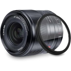 VILTROX PRO 23mm f/1.4 for Sony E-Mount 23mm f1.4 APS-C Autofocus Telephoto Lens E Mount Cameras Lens for Sony A7II A7RII A7SII A7SIII A7III A7IV A7RV A9 A9II FX3 FX6 ZVE1 A6600 A6500 A6400 A6100