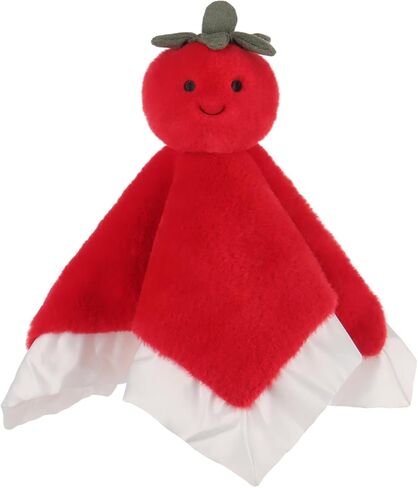 لحم الطماطم المشمش الطماطم الطازجة اللطيفة للأطفال ، بطانية أمنية للطفل والفتاة ، 13.8 بوصة للرضع والأطفال الصغار in Kuwait