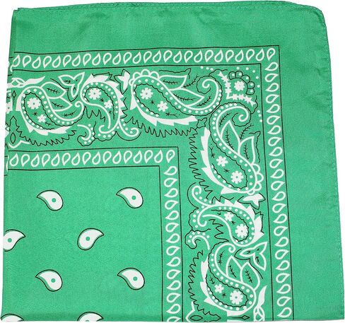 Mechaly Paisley 100% Polyester Unisex Bandanas - 4 Pack in Saudi Arabia