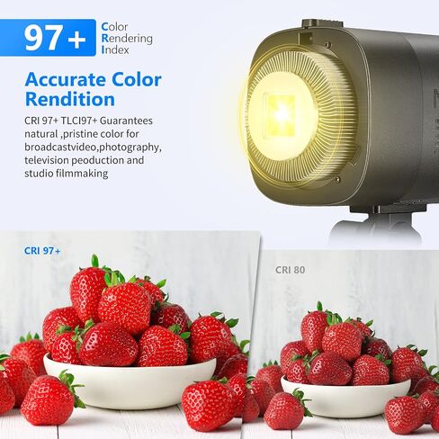 Neewer 60W LED Video Light White 5600K الإصدار الإضاءة المستمرة ، CRI 95+مع التحكم عن بعد ، Mount Bowens لتسجيل الفيديو ، التصوير الفوتوغرافي ، التصوير في الهواء الطلق in Saudi Arabia