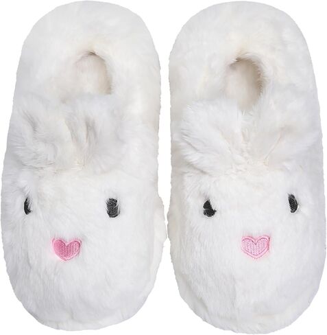 HOMETRUE Women's Slippers Fuzzy House Memory Foam Slippers Cute Furry Faux Fur Lined Bedroom Shoes Cozy Indoor Slide in Saudi Arabia