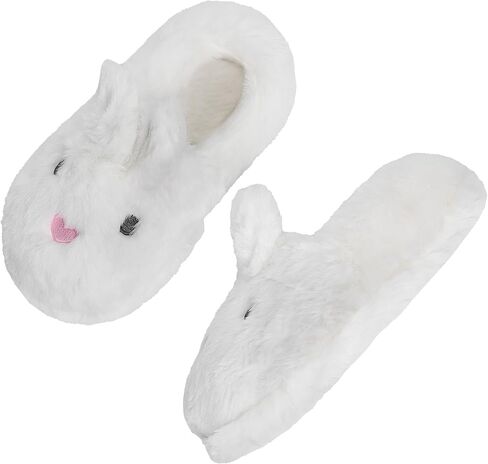 HOMETRUE Women's Slippers Fuzzy House Memory Foam Slippers Cute Furry Faux Fur Lined Bedroom Shoes Cozy Indoor Slide in Saudi Arabia