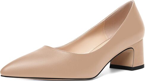 Movinsteps نساء المساء مدبب اربع فستان زلة على مكتنزة مكتنزة مكتنزة منخفضة الكعب أحذية 2 بوصة in Kuwait