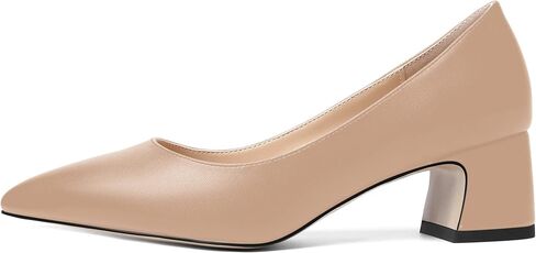 Movinsteps نساء المساء مدبب اربع فستان زلة على مكتنزة مكتنزة مكتنزة منخفضة الكعب أحذية 2 بوصة in Kuwait