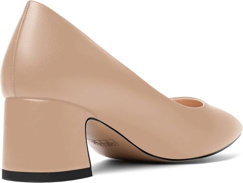 Movinsteps نساء المساء مدبب اربع فستان زلة على مكتنزة مكتنزة مكتنزة منخفضة الكعب أحذية 2 بوصة in Kuwait