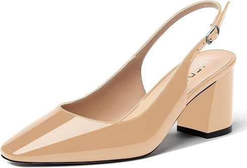 MERRORI للنساء البراءة بلوك بلوك صلبة Slingback Speed ​​Squar in Kuwait
