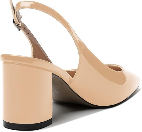MERRORI للنساء البراءة بلوك بلوك صلبة Slingback Speed ​​Squar in Kuwait