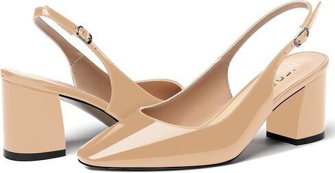 MERRORI للنساء البراءة بلوك بلوك صلبة Slingback Speed ​​Squar in Kuwait