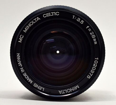 MINOLTA MC ROKKOR 28mm F3.5 MF Lens For Minolta MD mount SLR Cameras (Renewed) in Saudi Arabia