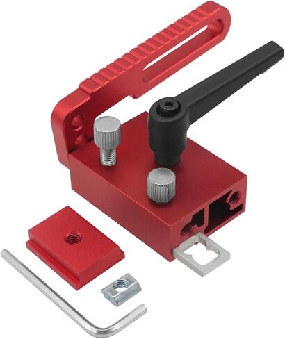 75 نوع سور سورت توقف ، سبيكة الألومنيوم ميتري t التوقف عن الأعمال الخشبية ، توقف يدوي قابلة للتعديل ، إكسسوارات المسار لنظام سياج مقياس الدقة miter in Kuwait