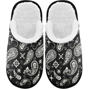 visesunny Modern Slippers for Women Mens Winter Womens Slipper Warm Comfy Memory Foam House Slippers Shoes Bedroom Cozy Indoor Outdoor Slippers
