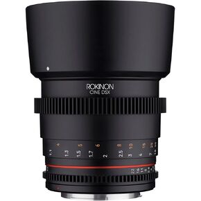 Rokinon 85mm T1.5 High Speed Cine Lens for Nikon