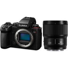 Panasonic LUMIX S5II Mirrorless Camera with 85mm f/1.8 Lens