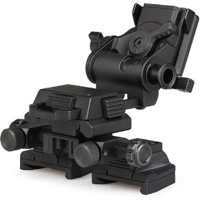 Metal L4G24 Mount Breakaway Night Vision Goggle Mount+ M24 Double Dovetail Slot Mount Adapter-Reconnaissance Mount Fit for Night Vision M250