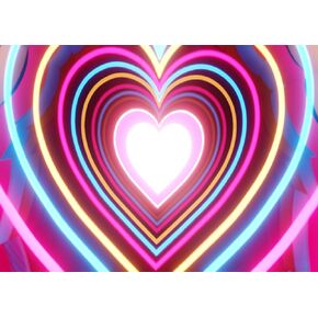 LYCGS 7x5ft Valentine's Day Backdrop Valentine's Day Love Heart Background Valentines Backdrops for Photography Valentine's Day Photo Backdrop X-219