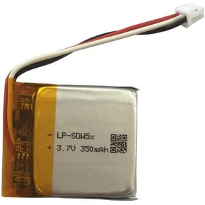 Aolikes 552826 3.7V إعادة شحن 350mAh بديل للبطارية لـ Sennheiser SDW 5016 ، SDW 5015 ، SDW5014 ، SDW 5013 سماعات اللاسلكية والمزيد