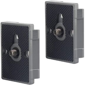 200PL-14 Quick Release Plate for Manfrotto 804RC2 Rapid Connect, 323 RC2, 488RC2, 484RC2, 498/496/ 494RC2, 2498RC, 2486RC, 468MGRC2 (2PCS/Pack)