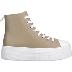 Armani Exchange Women's Sneaker, MUD, 8.5