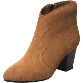 Fashion Ankle Boots with Block Heel