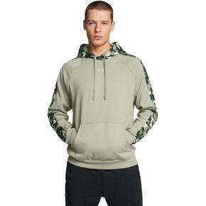 Under Armour Men’s Rival Fleece Camo Blocked Hoodie | Ultra-Soft Cotton Blend Hoodies for Men with Kangaroo Pocket