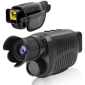 Night Vision Goggles, R7 Digital Night Vision Monoculars for 100% Darkness, Infrared Night Vision Scope 1080p Full HD Save Photo & Video for Hunting, Travel, Surveillance