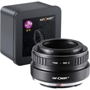 K&F Concept Lens Mount Adapter TAM-NIK Z Manual Focus Compatible with Tamron Adaptall (Adaptall-2) Lens to Nikon Z Mount Camera Body