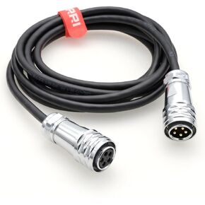 DRRI Aputure LS 600d Pro / 600x Pro / 600ds 5-Pin Male to Female Extension Head Cable