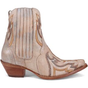Dan Post Women's Bristol Western Boot, Bone, 10