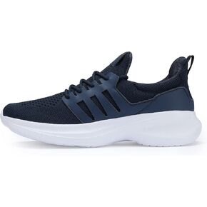 Casbeam Mens Running Shoes Light Comfort Walking Casual Sport Mesh Sneakers Work Gym Non Slip Tennis Cross Trainer White Size 15