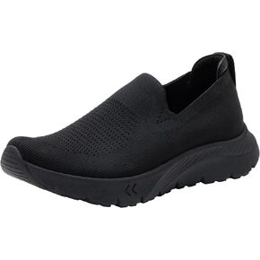 Alegria ReBounce Waze Lightweight Athletic Slip On with Knit Upper Handfree Shoes Lightweight Athletic Slip On with Knit Upper
