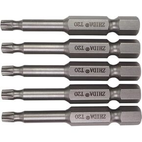 TX20 Torx Power Bits Star Screwdriver Bits T20 5 PCS