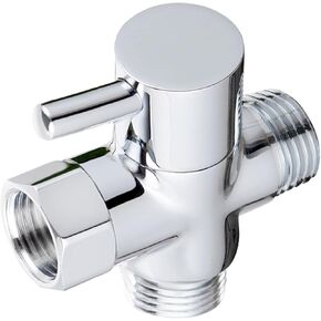 Solid Brass 3-way G1/2 Shower Diverter