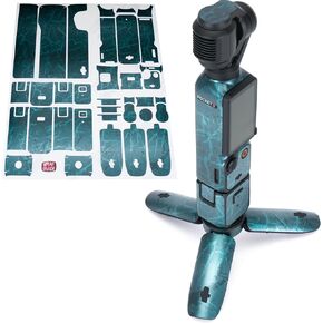 WRAPGRADE Skin Stickers Compatible with DJI Osmo Pocket 3 Decal (Metal Sticker Bomb)