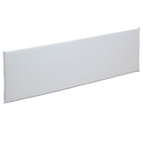 Dynarex Half Bed Rail Bumper - 35" Padded Bed Rail Guard - Soft Foam Bed Railing Cushion, Hook & Loop Closures - Water Resistant & Skin-Safe Vinyl Cover - 1 Bed Rail Bumper
