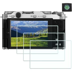 XM5 Screen Protector for Fuji Fujifilm X-M5 Camera (for Accessories), 0.3mm High Definition 9H Hardness Optical LCD Premium Glass Protective Cover [3+1 Pcs]