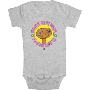 E.T. Infant's the Extra-Terrestrial Home Is Where the Heart Is Bodysuit